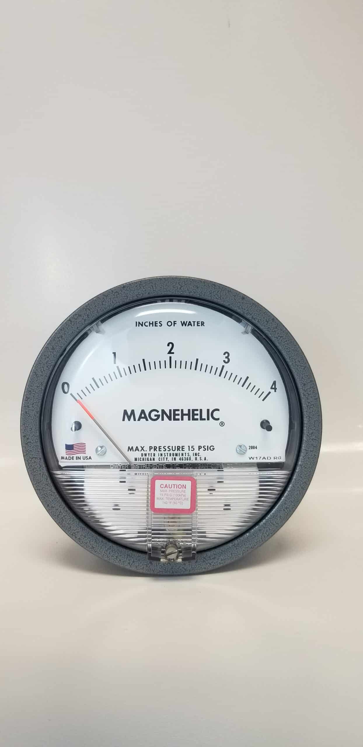 Dwyer Magnehelic Pressure Gauge 4 inch | PDS Radon Supply