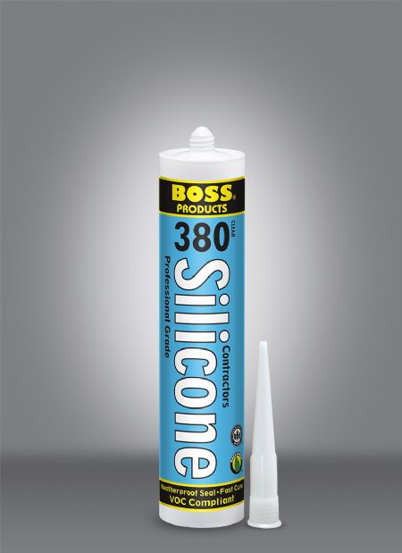 Boss 380 Clear Silicone Caulk Made In Usa 100 Rtv Radon Pds