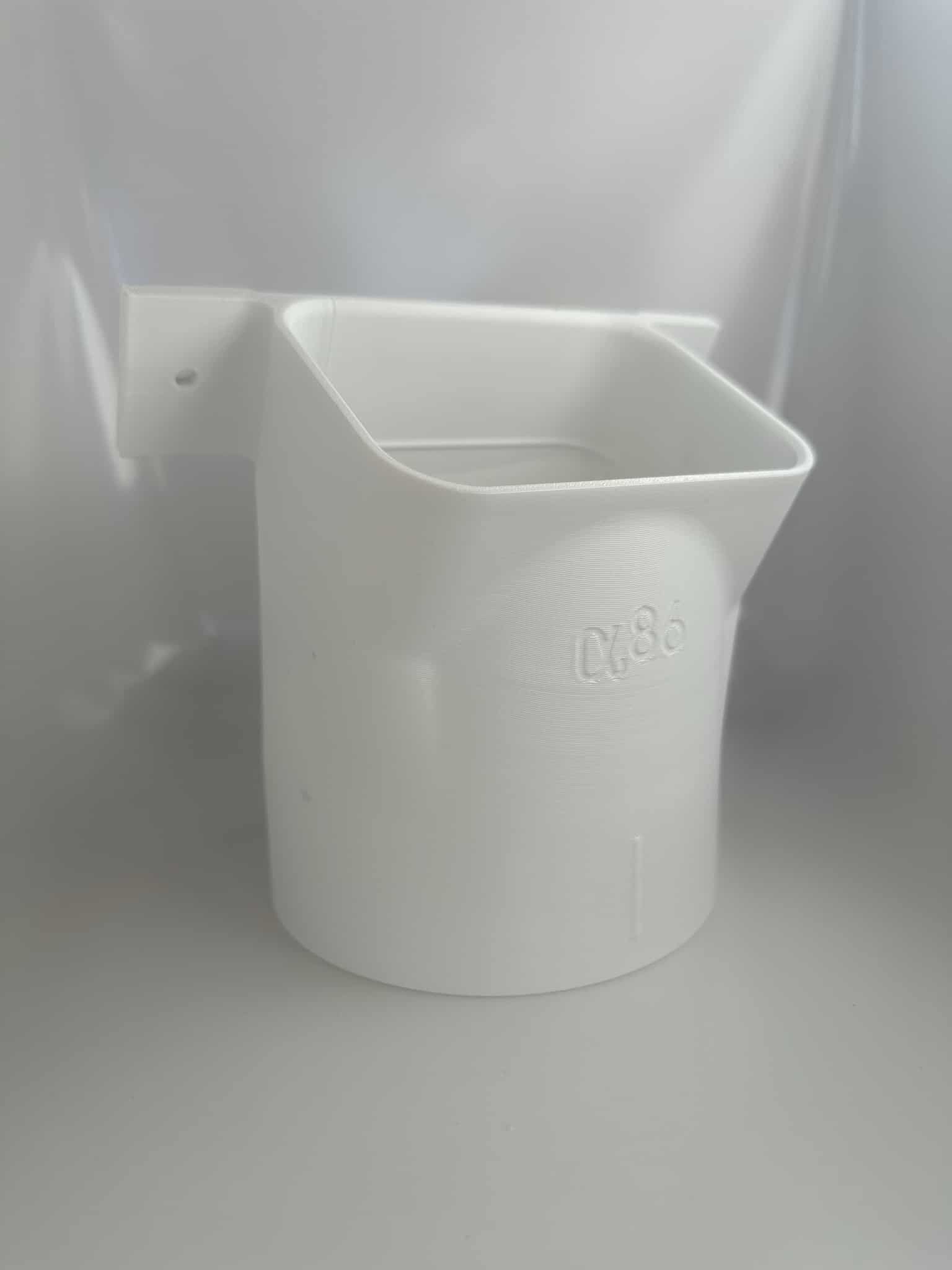 Sleek Transition downspout with condensate bypass Radon PDS