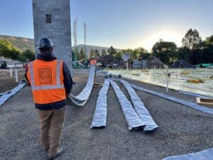 soil gas mat